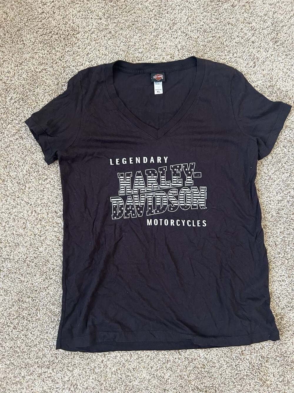Women's Harley-Davidson 'Legendary' V-Neck T-Shirt